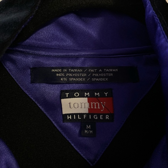 VINTAGE Tommy - Velour Cropped 1/4 Zip - Picture 4 of 4